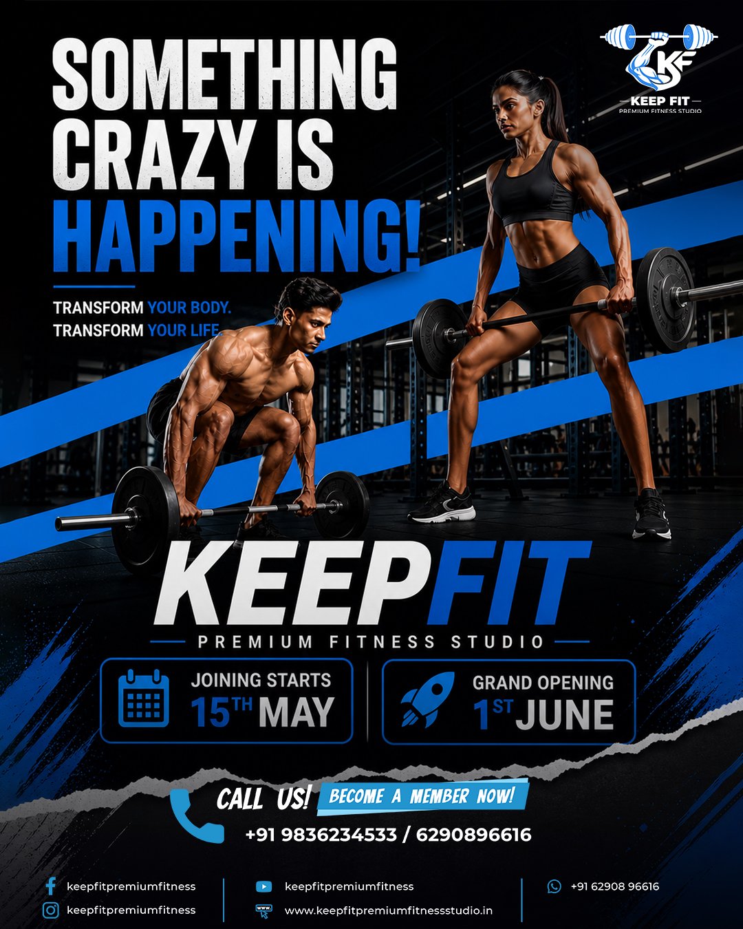 KEEP FIT Poster